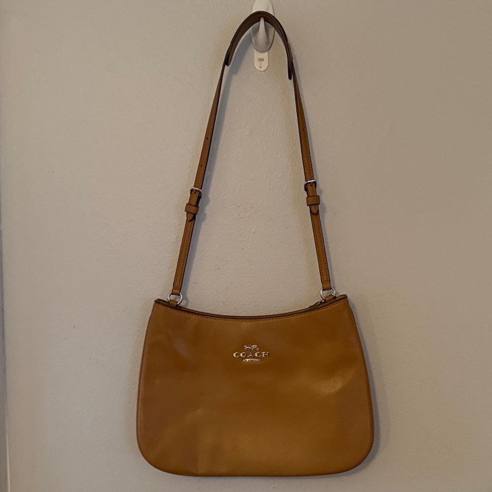 Coach Brown Leather Shoulder Bag